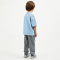 Gulliver Gray French Terry Jogger Pants for Boy Mini-Pixels
