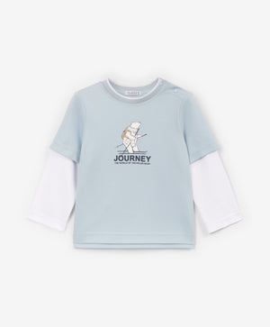 Gulliver Long sleeve t-shirt Light blue for Boys Baby-North Pole