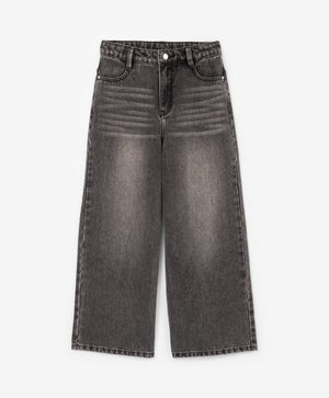 Gulliver Jeans Gray for Girls Junior-Monet