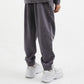 Gulliver Graphite Knit Jogger Pants with Elastic Waist for Boy Junior-Decoupage
