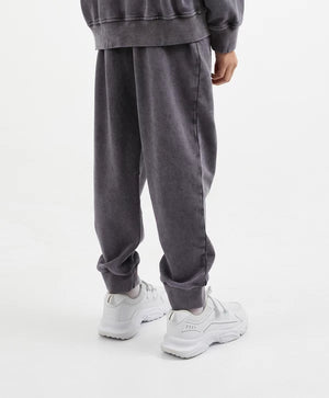 Gulliver Graphite Knit Jogger Pants with Elastic Waist for Boy Junior-Decoupage