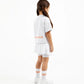 Gulliver Oversized T-Shirt with Embossed Decor for Girl Mini-Court