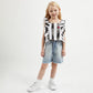 Gulliver Black and White Top for Girl Mini-Smoothie