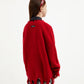Gulliver Red Sweater for Gilr Junior-Hot Heart