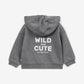 Gulliver Hoodie Gray for Boys Baby - Snow Leopard