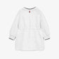 Gulliver White Long Sleeve Dress for Girls - Mini