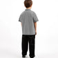 Gulliver Check Short Sleeve Button-Up Shirt for Boy Mini-Lighthouse