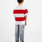 Gulliver White,Red Short Sleeve T-shirt for Boy Mini-Lighthouse