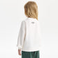 Gulliver Long sleeve t-shirt Milky color for Girls Mini - Polar Owl