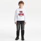 Gulliver Sweatshirt White for Boys Mini - Tartan