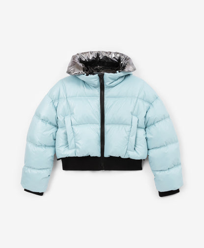 Gulliver Demi-season jacket Light blue for Girls Junior-Ice