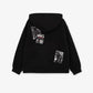 Gulliver Black Zip-Up Sweatshirt for Boys