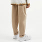 Gulliver Beige Tapered Twill Pants with Cuffed Hems for Boy Junior-Decoupage