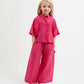 Gulliver Pink Short Sleeve Soft Cotton Shirt for Girl Mini-Smoothie