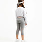 Gulliver Cropped Long-Sleeve White Top for Girl Mini-Court