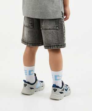 Gulliver Gray Denim Shorts for Boy Mini-Pixels