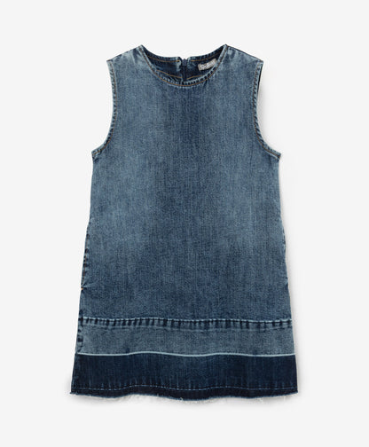 Gulliver Denim dress Blue for Girls Mini - Irbis