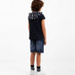 Gulliver Blue Hooded Tank Top for Boy Junior-Transit