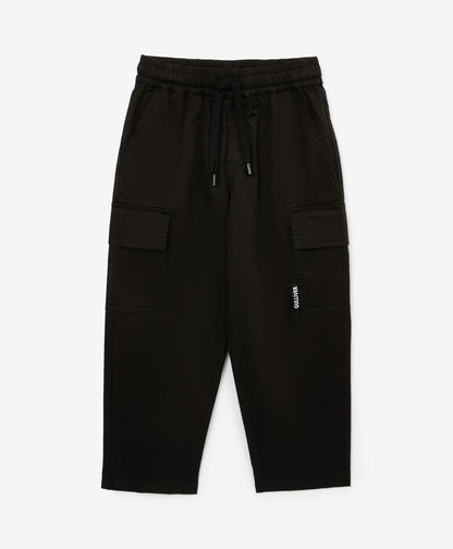 Gulliver Trousers Black for Boy Mini - Tartan