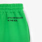Gulliver Wide-Leg Green Knit Trousers for Girls