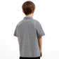 Gulliver Check Short Sleeve Button-Up Shirt for Boy Mini-Lighthouse
