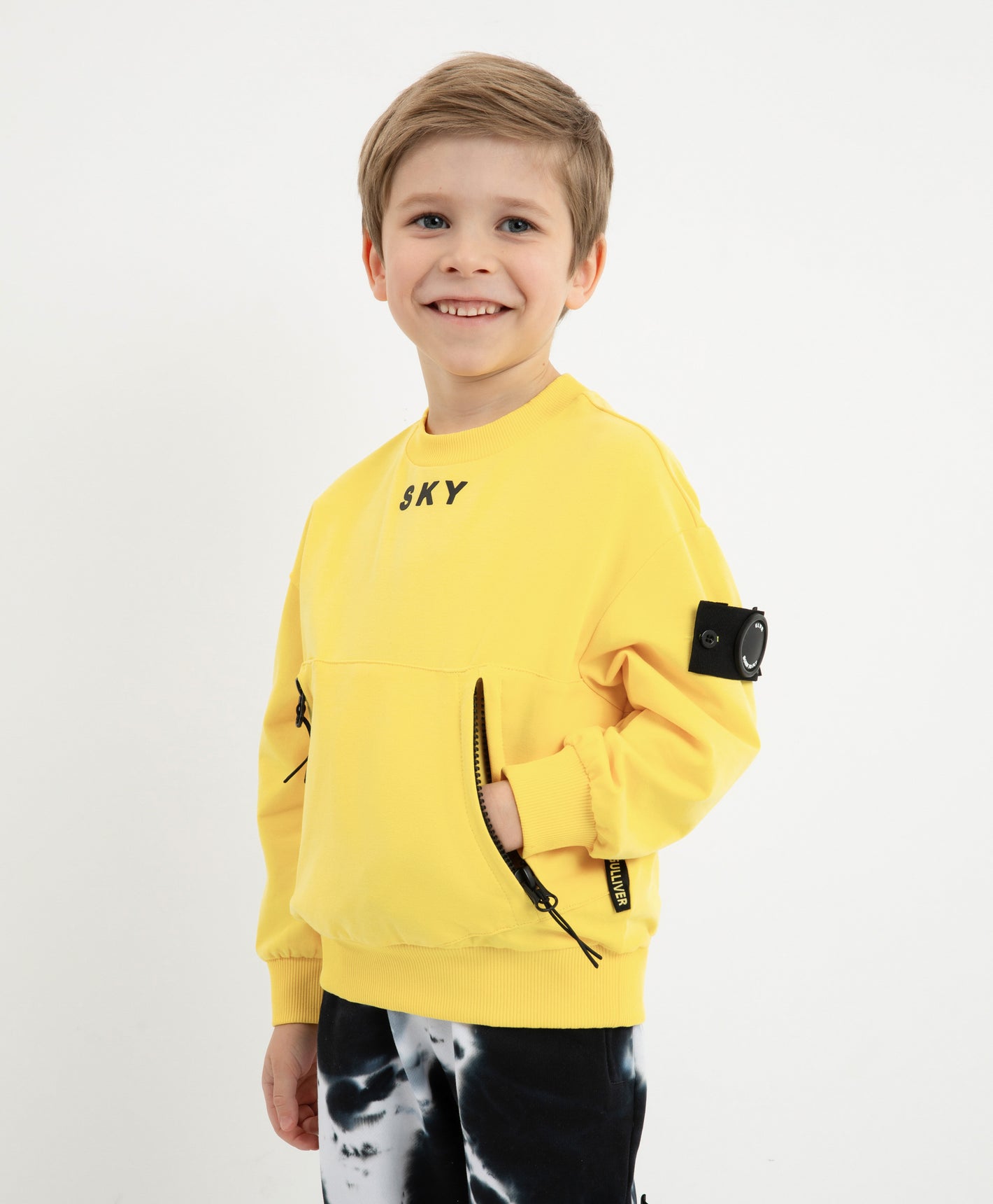 Gulliver Yellow Sweatshirt for Boy