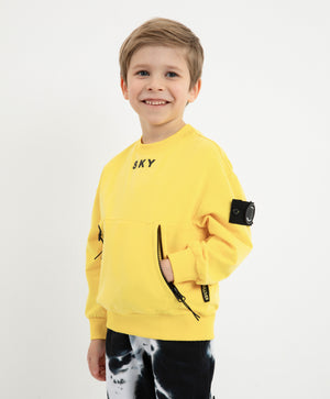 Gulliver Yellow Sweatshirt for Boy