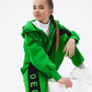 Gulliver Green Zip-up Hoodie for Girls