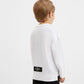 Gulliver White Long Sleeve with Print for Boys