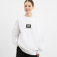 Gulliver White Oversized Sweatshirt for Girls