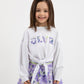 Gulliver White Longsleeve t-shirt for Girls