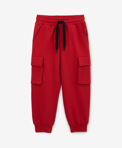 Gulliver Trousers Red for Boys Mini - Tartan