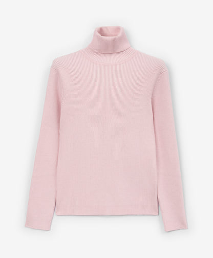 Gulliver Turtleneck sweater Pink for Girls Junior - Monet