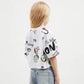Gulliver White Short Sleeve T-shirts for Girl Mini-Smoothie