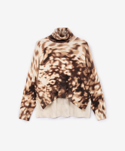 Gulliver Sweater Brown for Girls Junior - Show Jumping