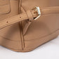 Gulliver Beige Eco-Leather Backpack for Girls