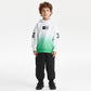 Gulliver Hoodie White for Boys Mini - Drafting