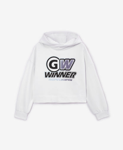 Gulliver Hoodie White for Girls Junior - Ice