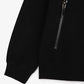 Gulliver Black Zip-Up Sweatshirt for Boys