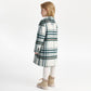 Gulliver Demi-season coat Sea wave color for Girls Mini - Polar Owl