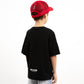 Gulliver Black Short Sleeve T-shirt with Lighthouse Print for Boy Mini-Lighthouse