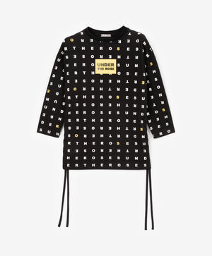 Gulliver Long sleeve t-shirt Black for Girls Mini - Baccara