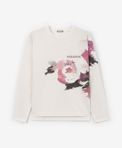 Gulliver Long sleeve t-shirt Milky color for Girls Junior - Monet