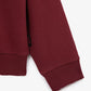 Gulliver Burgundy Oversized Sweatshirt with Decorative Distressing for Boys