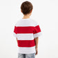 Gulliver White,Red Short Sleeve T-shirt for Boy Mini-Lighthouse