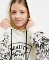Gulliver Milky Cropped Hoodies for Girl Junior-Arboretum