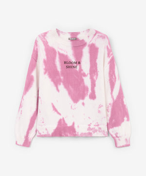 كنزة غوليفر باللون الوردي للبنات جونيور - مونيت