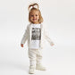 Gulliver Trousers White for Girls Baby-Snow Leopard