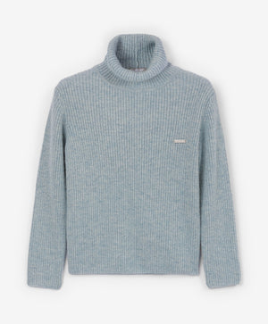 Gulliver Turtleneck Gray for Girls Mini - Polar Owl