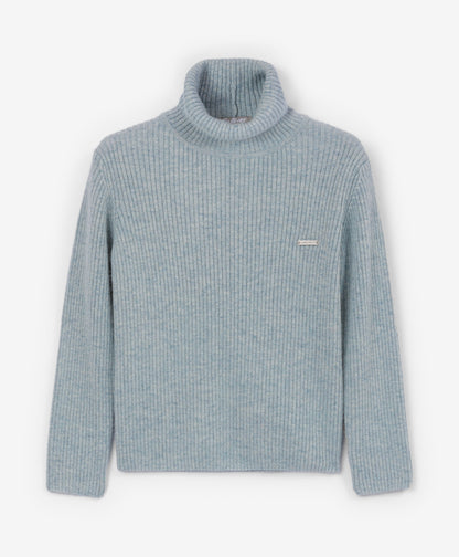 Gulliver Turtleneck Gray for Girls Mini - Polar Owl